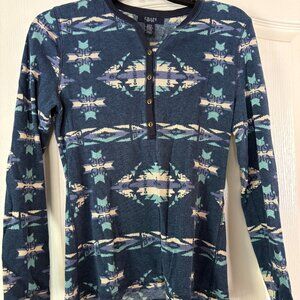 Blue/ Teal Long sleeve